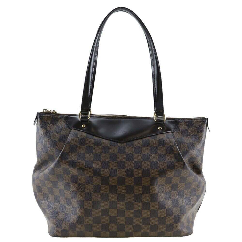 LOUIS VUITTON Brown Damier Canvas Shoulder Bag